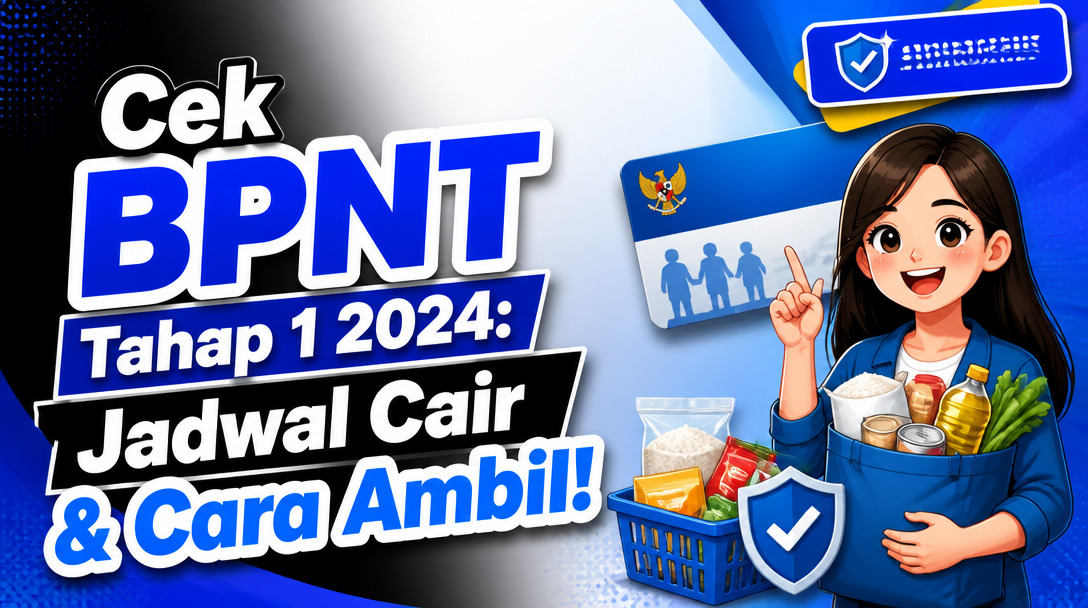 Cek BPNT Tahap 1 2024: Jadwal Cair & Cara Ambil!