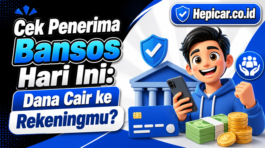 Cek Penerima Bansos Hari Ini: Dana Cair ke Rekeningmu?