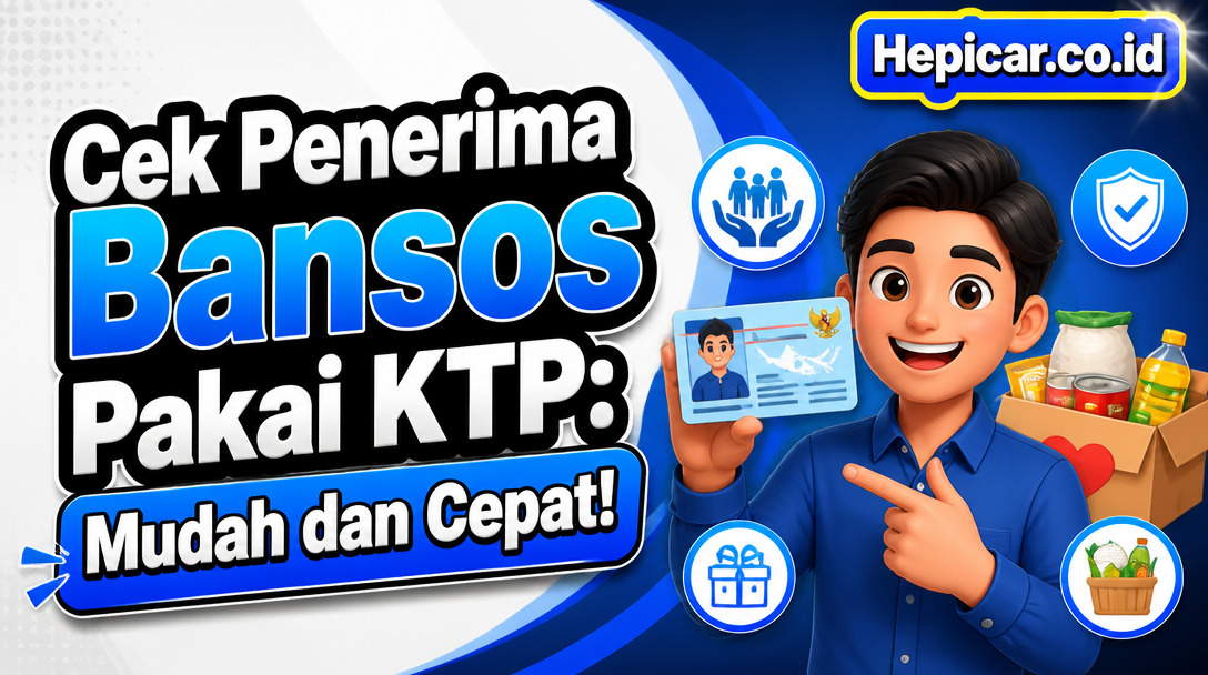 Cek Penerima Bansos Pakai KTP: Mudah dan Cepat!
