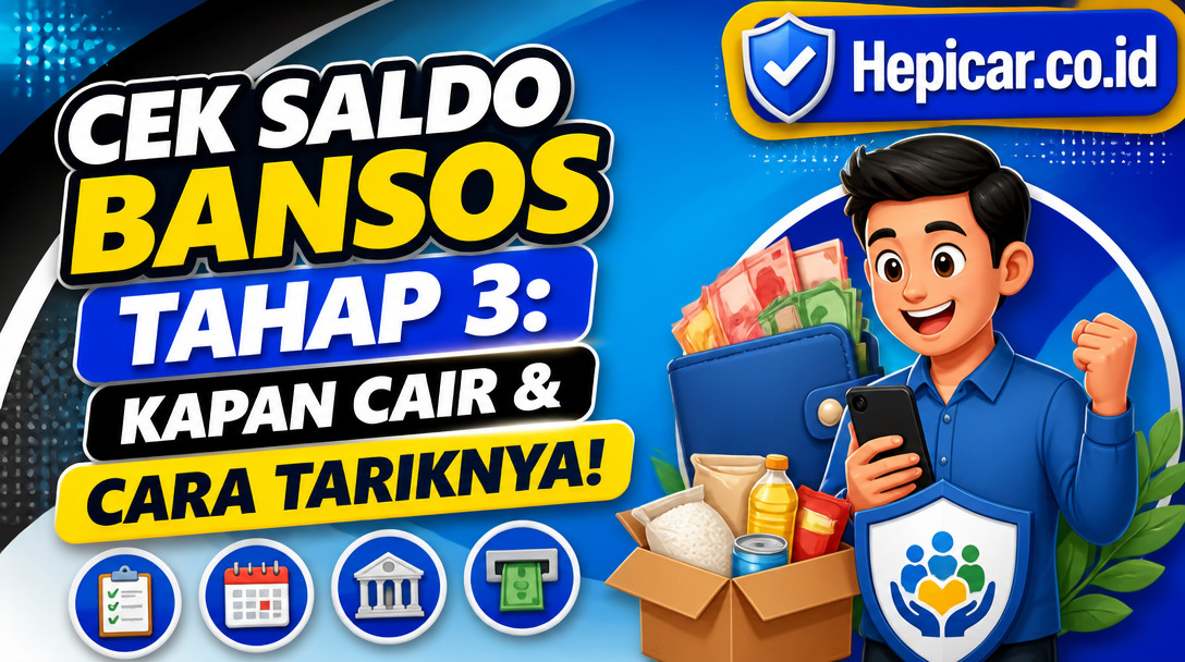 Cek Saldo Bansos Tahap 3: Kapan Cair & Cara Tariknya!
