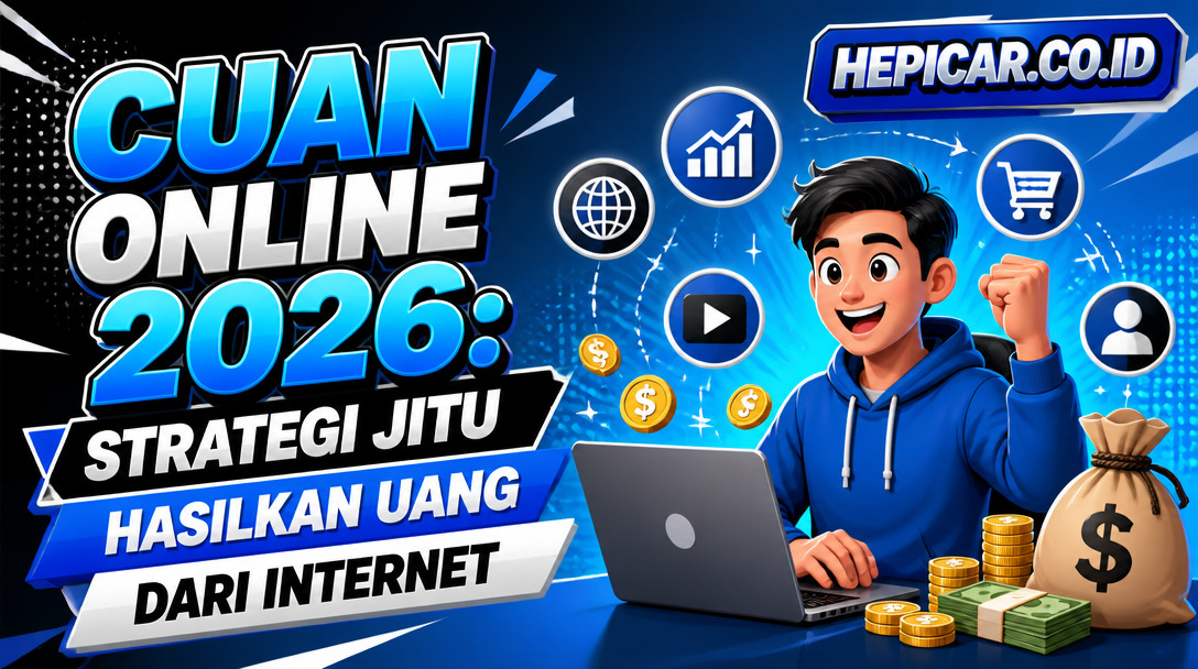 Cuan Online 2026: Strategi Jitu Hasilkan Uang dari Internet