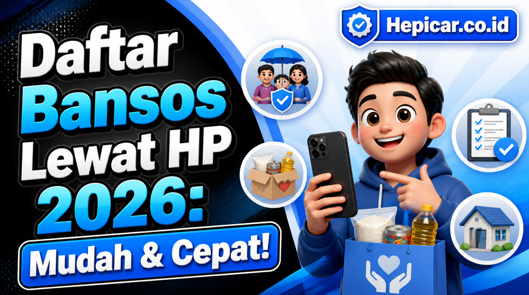 Daftar Bansos Lewat HP 2026: Mudah & Cepat!