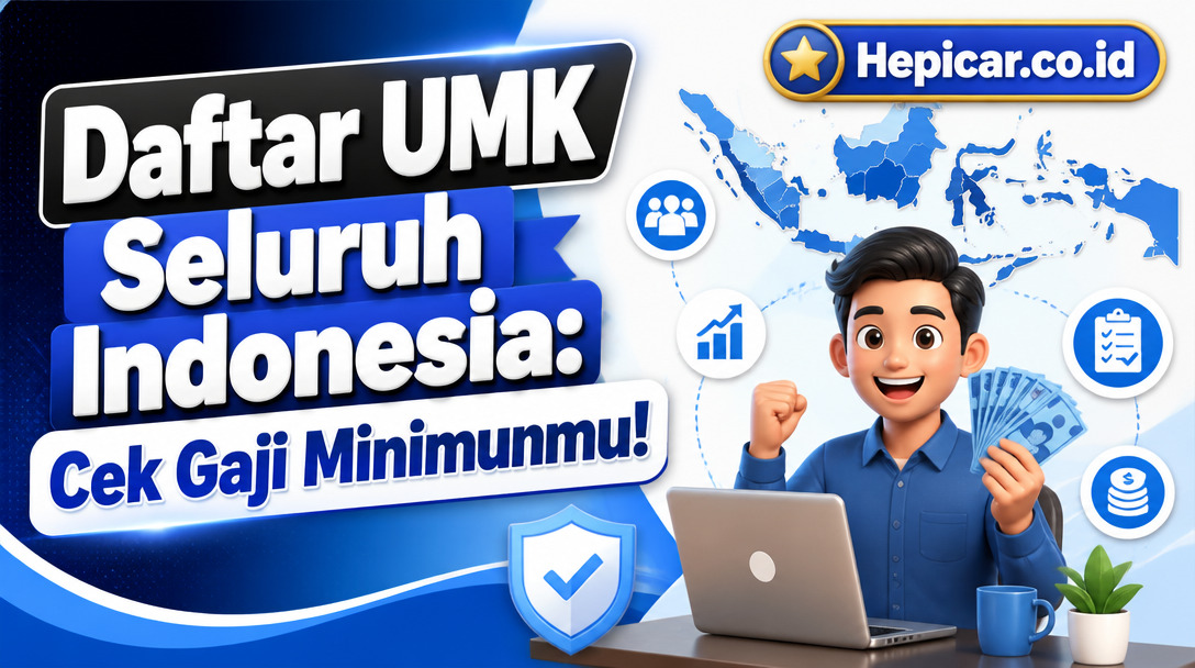 Daftar UMK Seluruh Indonesia: Cek Gaji Minimummu!