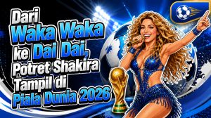 Dari Waka Waka ke Dai Dai, Potret Shakira Tampil di Piala Dunia 2026