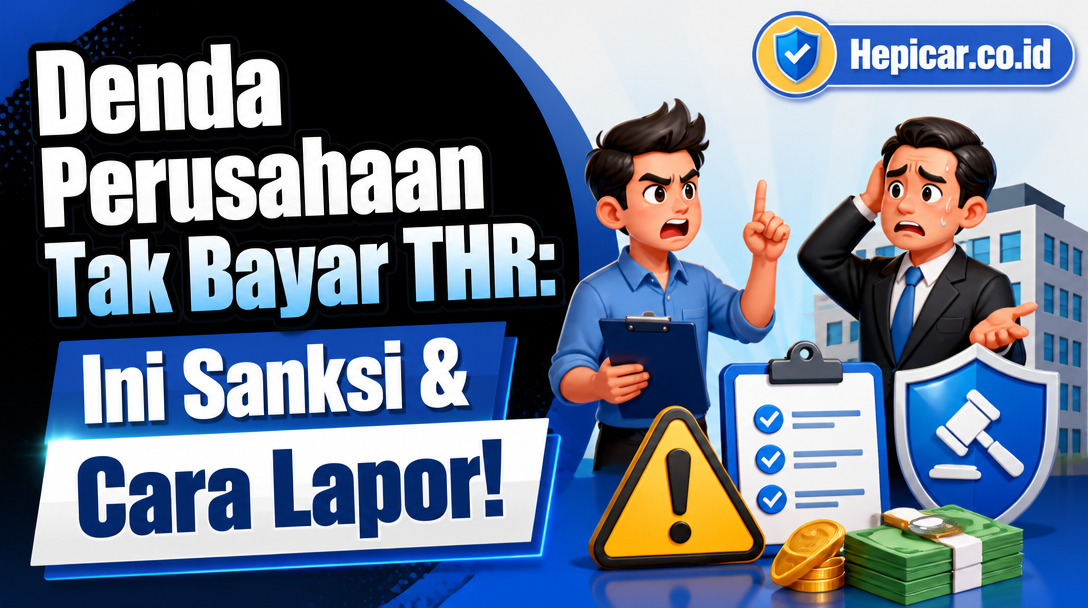 Denda Perusahaan Tak Bayar THR: Ini Sanksi & Cara Lapor!