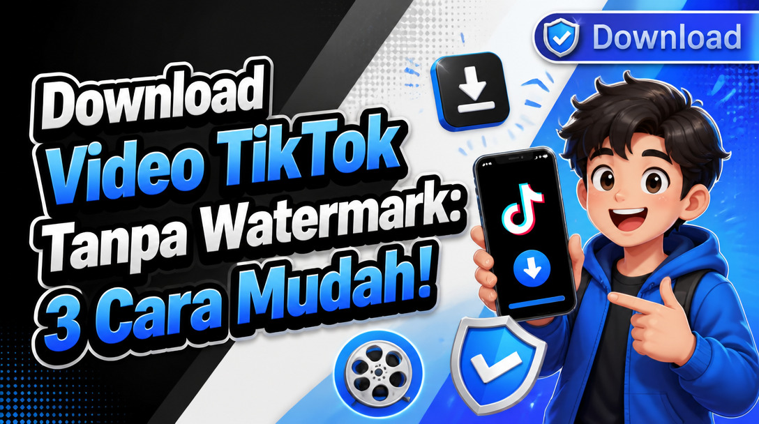 Download Video TikTok Tanpa Watermark: 3 Cara Mudah!