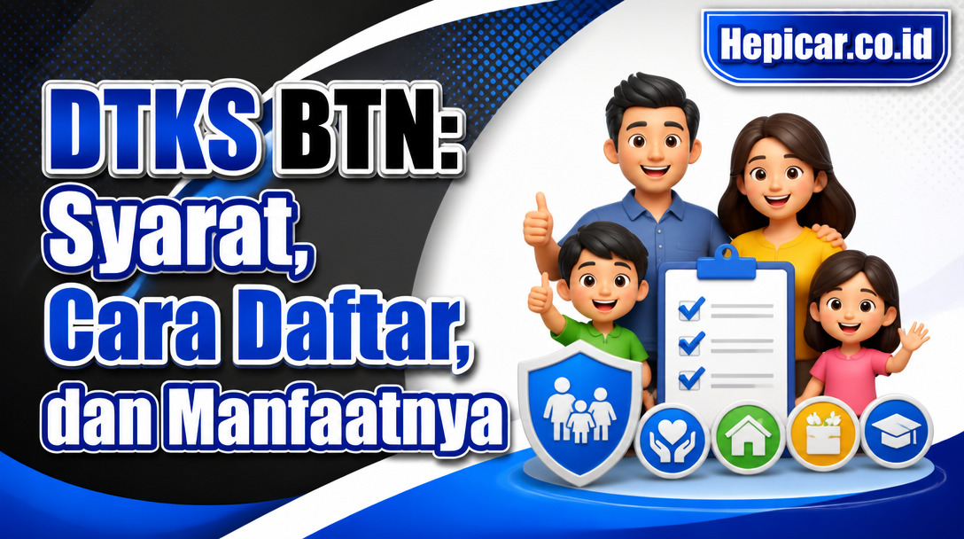 DTKS BTN: Syarat, Cara Daftar, dan Manfaatnya