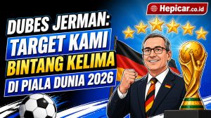Dubes Jerman: Target Kami Bintang Kelima di Piala Dunia 2026