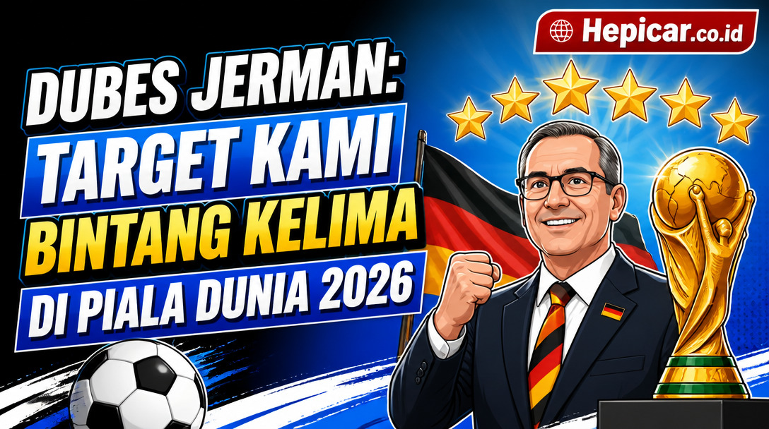 Dubes Jerman: Target Kami Bintang Kelima di Piala Dunia 2026