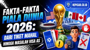 Fakta-Fakta Piala Dunia 2026: dari Tiket Mahal hingga Masalah Visa AS