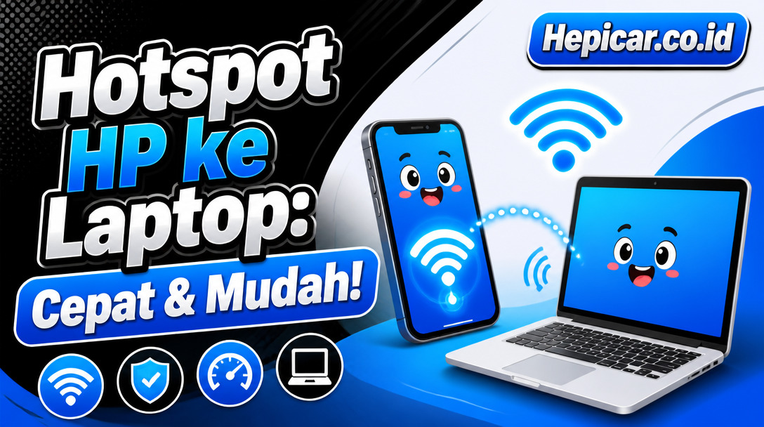 Hotspot HP ke Laptop: Cepat & Mudah!
