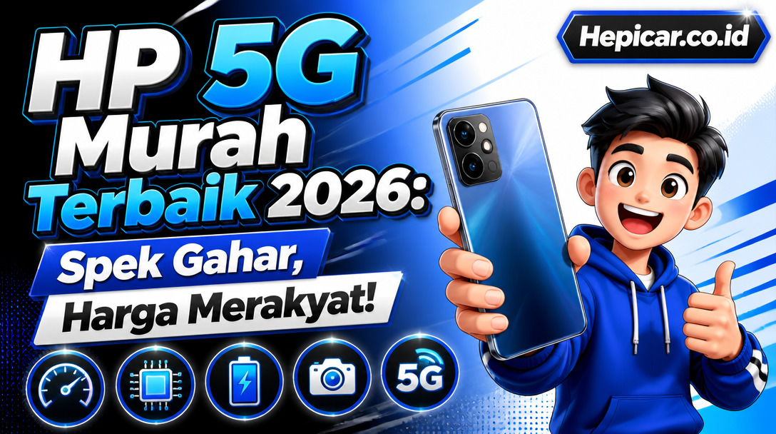 HP 5G Murah Terbaik 2026: Spek Gahar, Harga Merakyat!