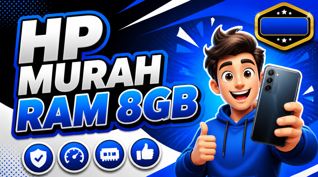 HP Murah RAM 8GB