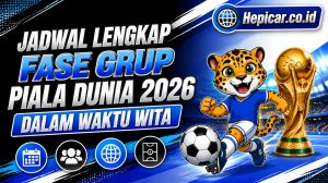 Jadwal Lengkap Fase Grup Piala Dunia 2026 dalam Waktu WITA