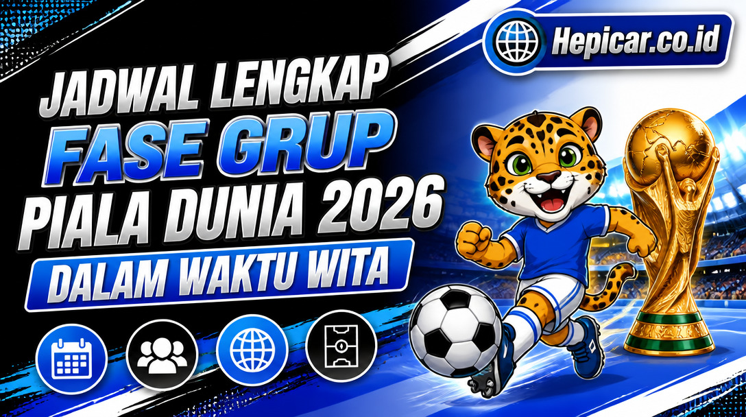 Jadwal Lengkap Fase Grup Piala Dunia 2026 dalam Waktu WITA