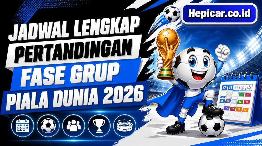 Jadwal Lengkap Pertandingan Fase Grup Piala Dunia 2026
