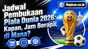 Jadwal Pembukaan Piala Dunia 2026: Kapan, Jam Berapa, di Mana?
