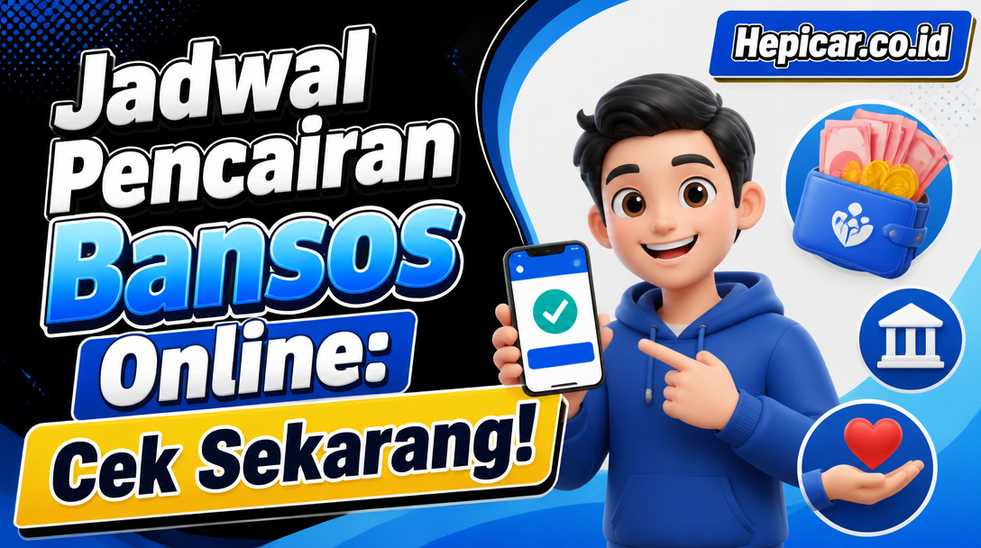 Jadwal Pencairan Bansos Online: Cek Sekarang!