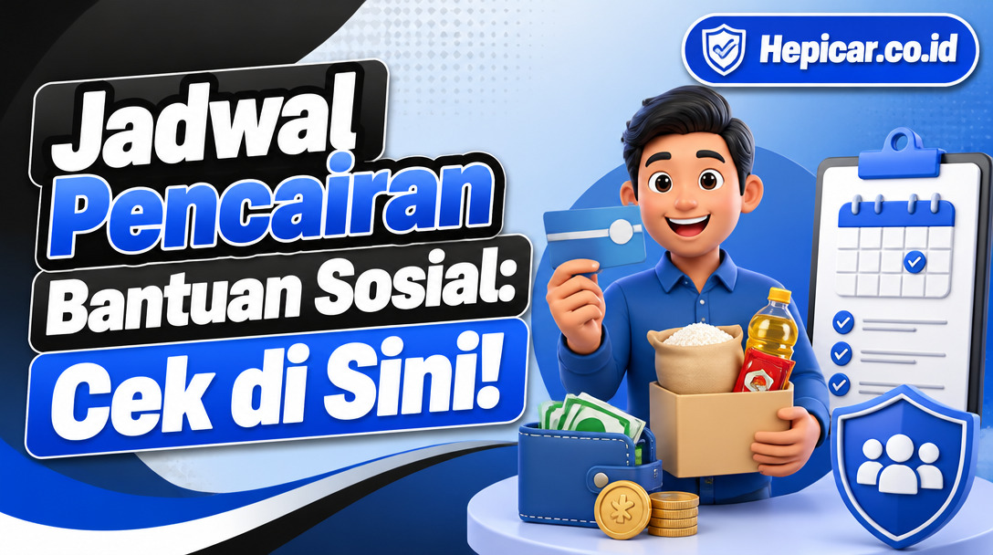 Jadwal Pencairan Bantuan Sosial: Cek di Sini!