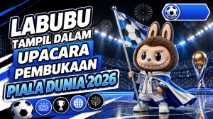 Labubu tampil dalam upacara pembukaan Piala Dunia 2026