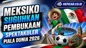 Meksiko Suguhkan Pembukaan Spektakuler Piala Dunia 2026