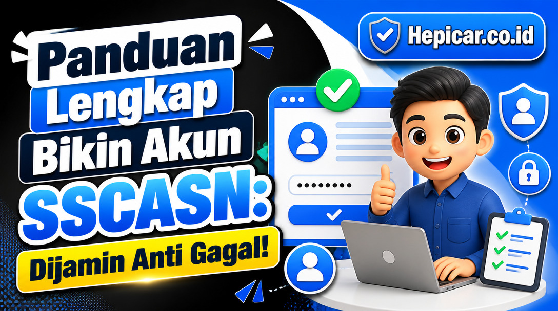 Panduan Lengkap Bikin Akun SSCASN: Dijamin Anti Gagal!