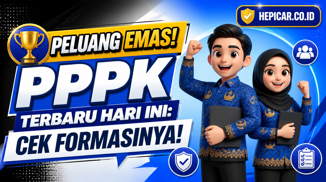 Peluang Emas! PPPK Terbaru Hari Ini: Cek Formasinya!