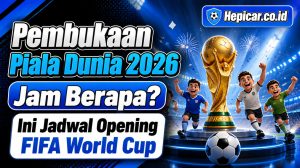 Pembukaan Piala Dunia 2026 Jam Berapa? Ini Jadwal Opening FIFA World Cup
