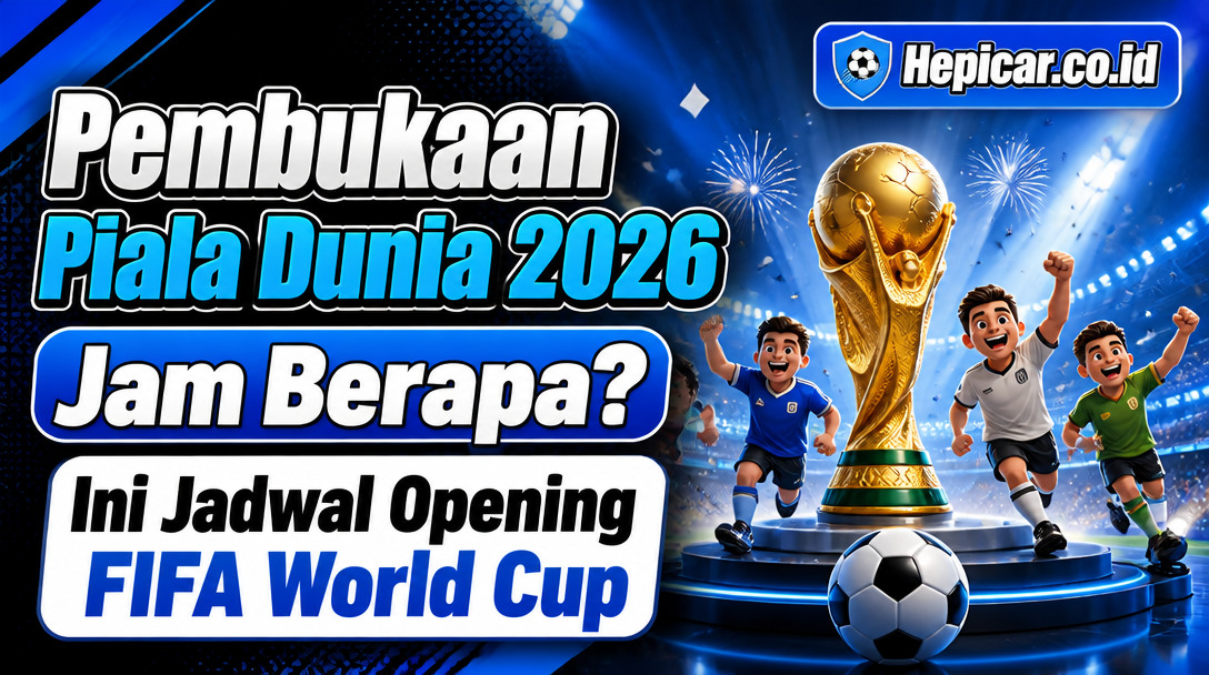 Pembukaan Piala Dunia 2026 Jam Berapa? Ini Jadwal Opening FIFA World Cup