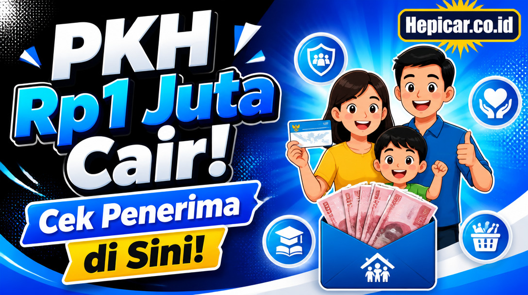 PKH Rp1 Juta Cair! Cek Penerima di Sini!