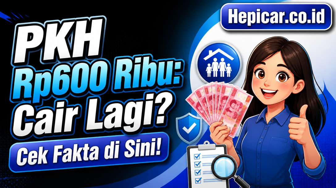 PKH Rp600 Ribu: Cair Lagi? Cek Fakta di Sini!