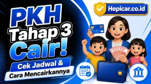 PKH Tahap 3 Cair! Cek Jadwal & Cara Mencairkannya