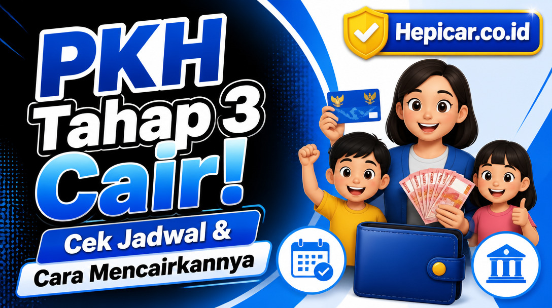 PKH Tahap 3 Cair! Cek Jadwal & Cara Mencairkannya
