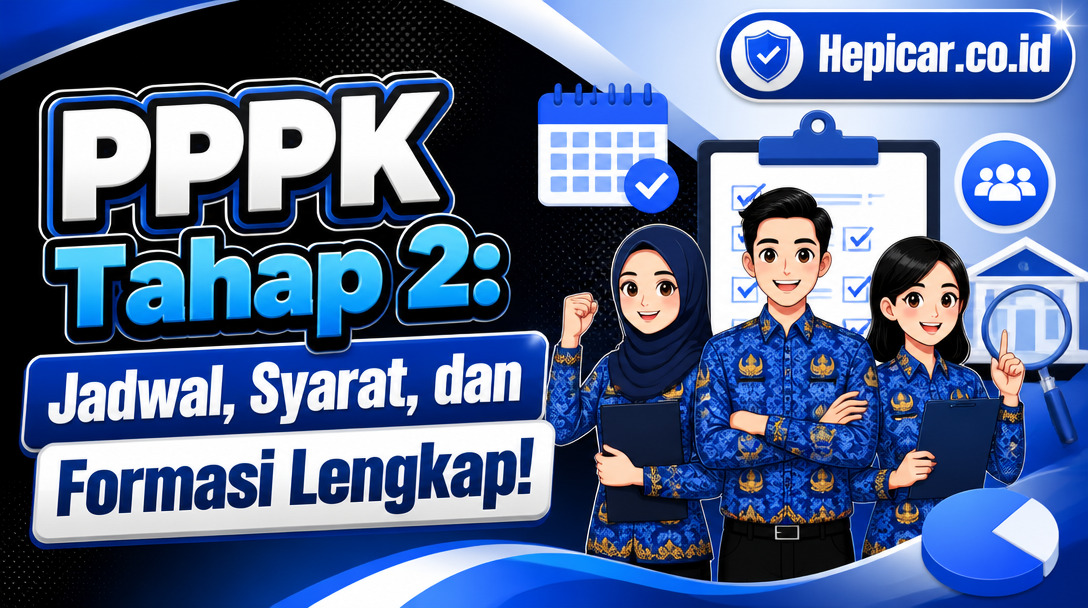 PPPK Tahap 2: Jadwal, Syarat, dan Formasi Lengkap!