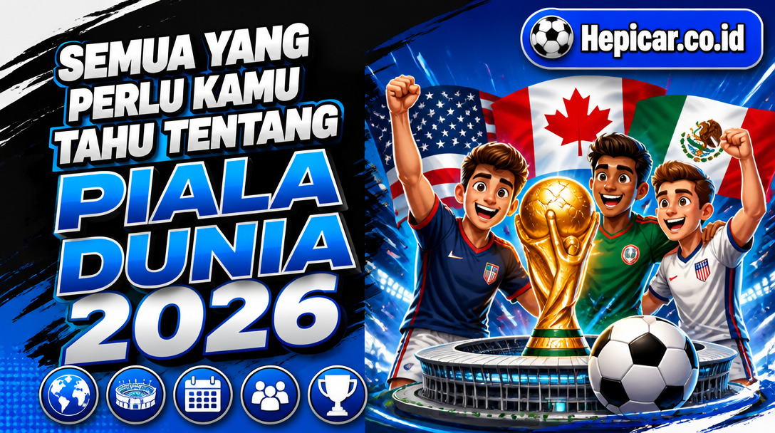Semua yang Perlu Kamu Tahu tentang Piala Dunia 2026