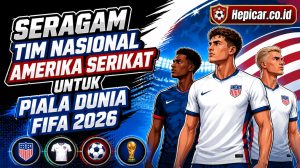 Seragam Tim Nasional Amerika Serikat untuk Piala Dunia FIFA 2026