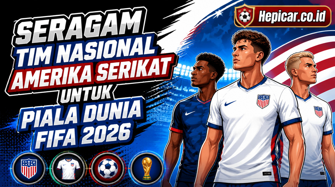 Seragam Tim Nasional Amerika Serikat untuk Piala Dunia FIFA 2026
