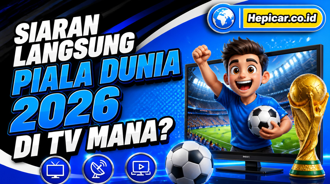 Siaran Langsung Piala Dunia 2026 di TV Mana?