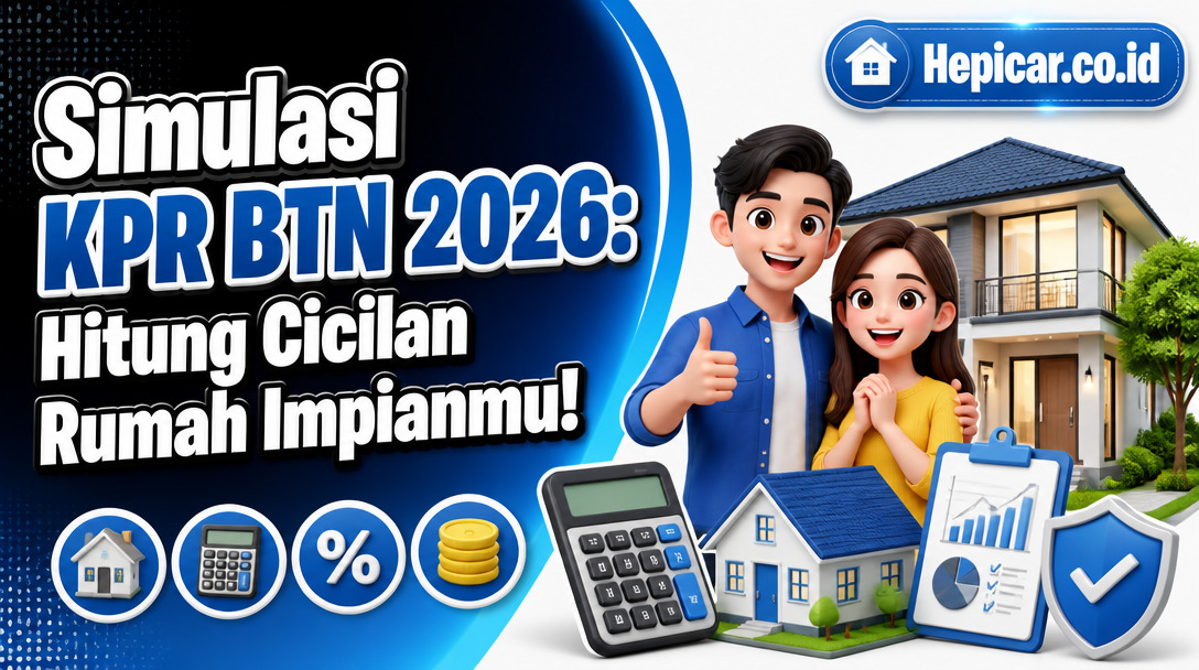 Simulasi KPR BTN 2026: Hitung Cicilan Rumah Impianmu!