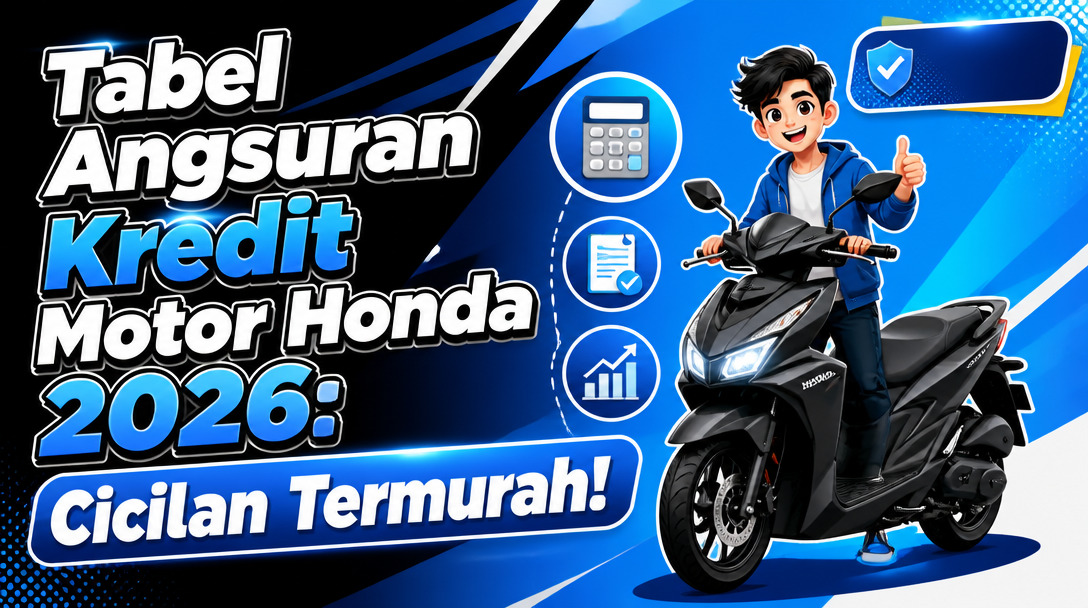 Tabel Angsuran Kredit Motor Honda 2026: Cicilan Termurah!