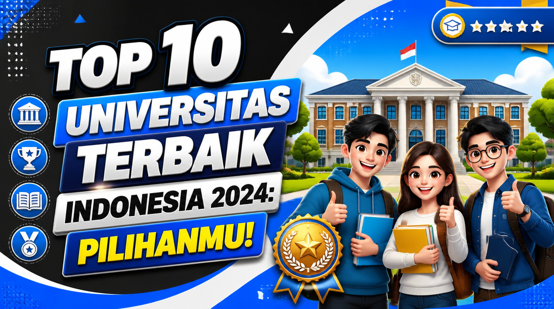 Top 10 Universitas Terbaik Indonesia 2024: Pilihanmu!