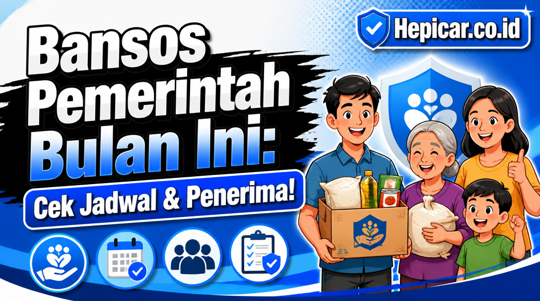 Bansos Pemerintah Bulan Ini: Cek Jadwal & Penerima!