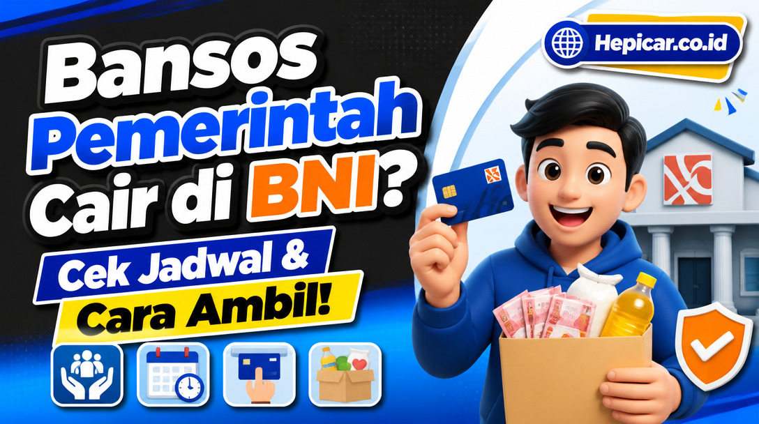 Bansos Pemerintah Cair di BNI? Cek Jadwal & Cara Ambil!