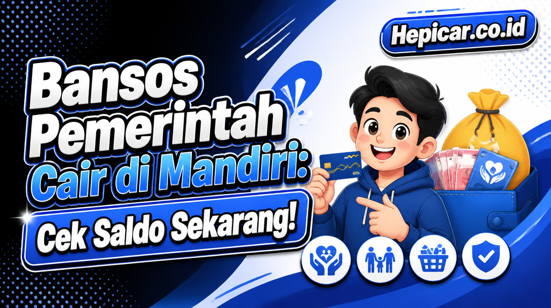 Bansos Pemerintah Cair di Mandiri: Cek Saldo Sekarang!