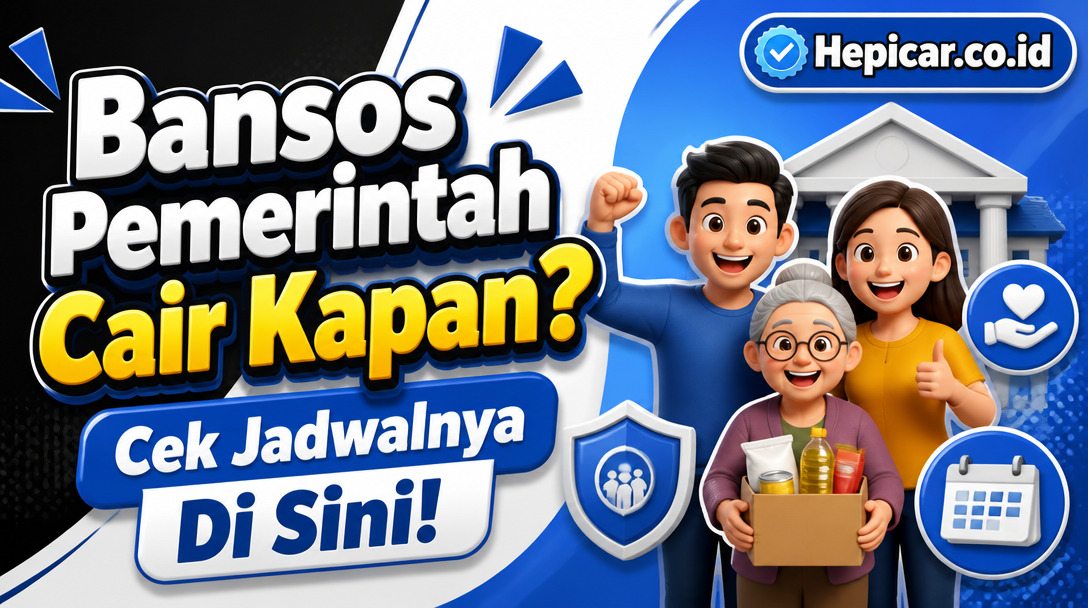 Bansos Pemerintah Cair Kapan? Cek Jadwalnya Di Sini!