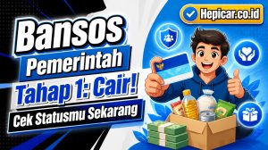 Bansos Pemerintah Tahap 1: Cair! Cek Statusmu Sekarang