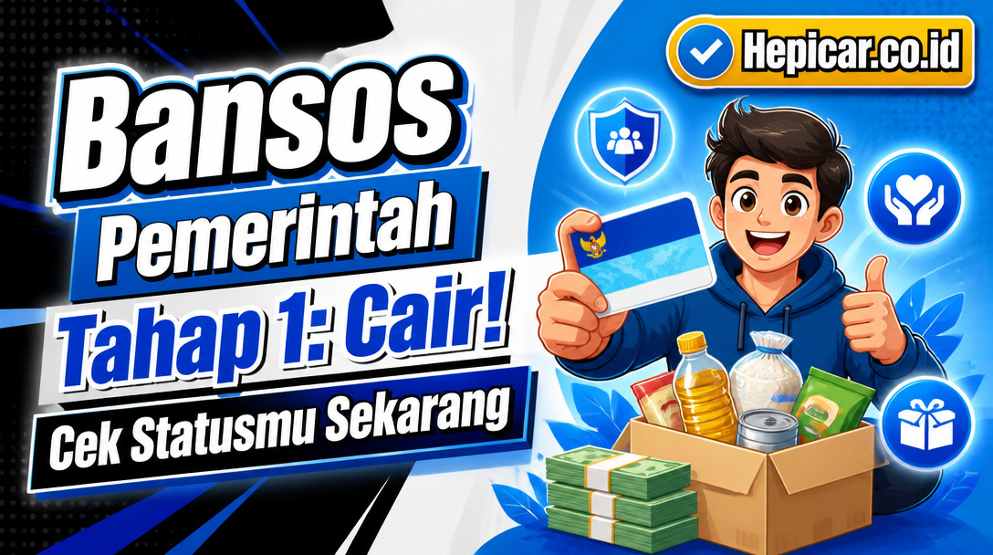Bansos Pemerintah Tahap 1: Cair! Cek Statusmu Sekarang