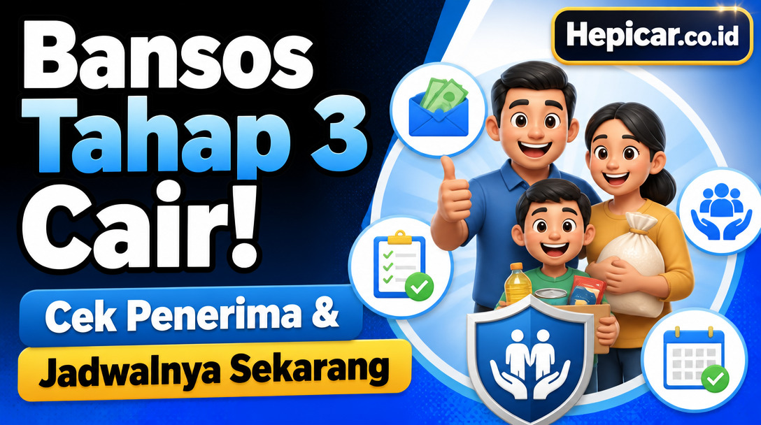 Bansos Tahap 3 Cair! Cek Penerima & Jadwalnya Sekarang