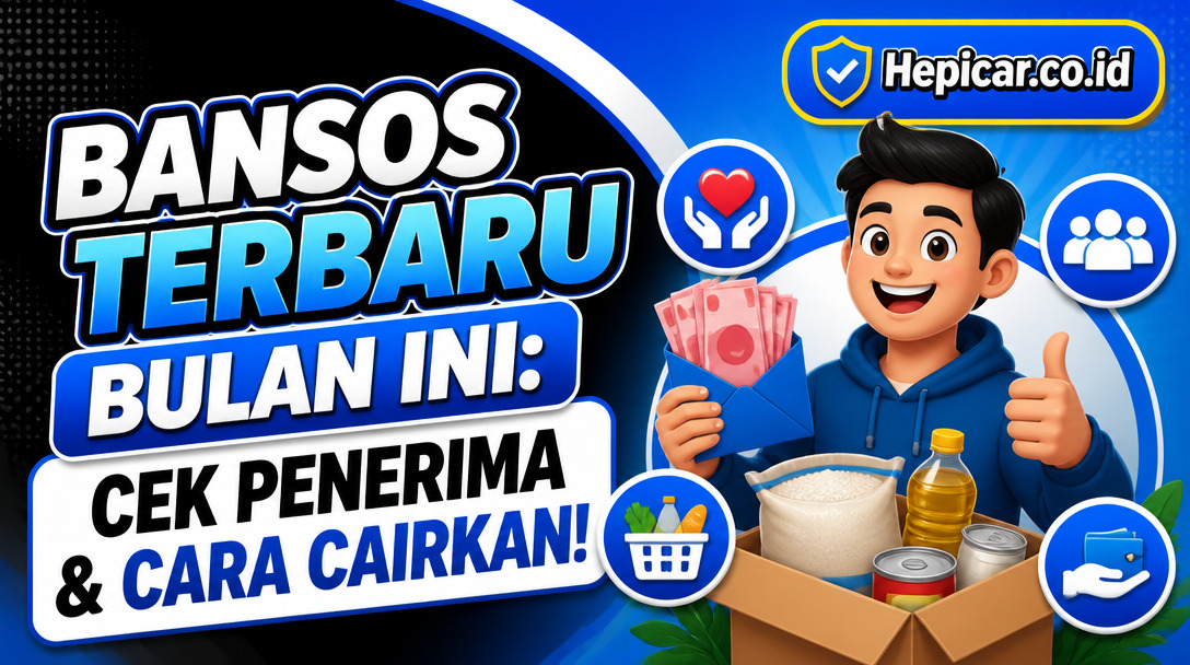 Bansos Terbaru Bulan Ini: Cek Penerima & Cara Cairkan!