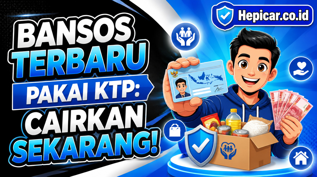 Bansos Terbaru Pakai KTP: Cairkan Sekarang!